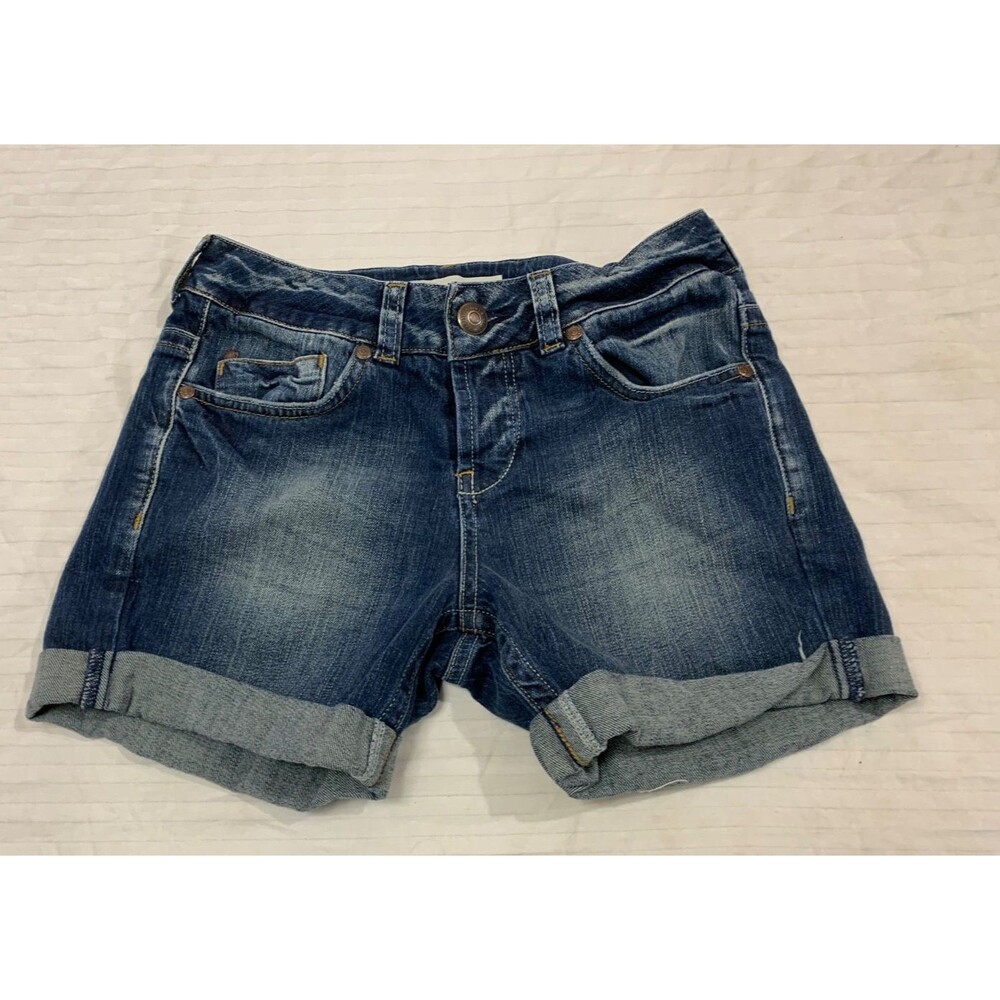 TOP SHOP MOTO WOMENS JEANS SHORTS SIZE 25
